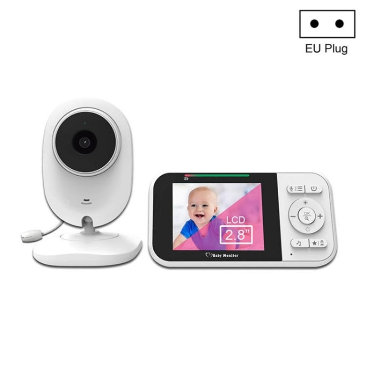 Temperature Detection 2 Way Voice Baby Security Video Camera 2.8-inch LCD Baby Monitor, 218 Temperature Detection 2 Way Voice Baby Security Video Camera 2.8-inch LCD Baby Monitor, 218